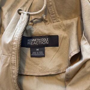 Kenneth Cole Reaction Men's Tan Hooded Jacket